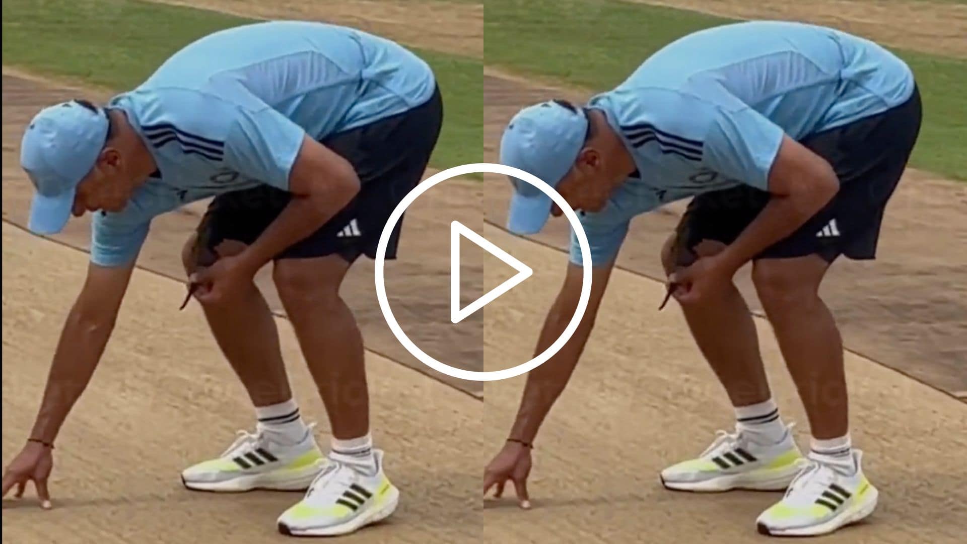 IND vs WI | [Watch] Rahul Dravid Inspects Spicy Port of Spain Pitch Before The Second India-West Indies Test